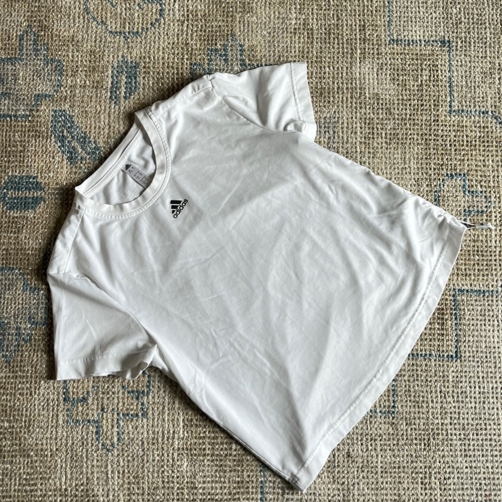 Adidas white shirt